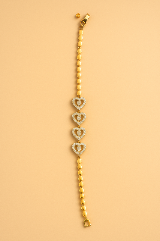 Aurelia Heartline Bracelet