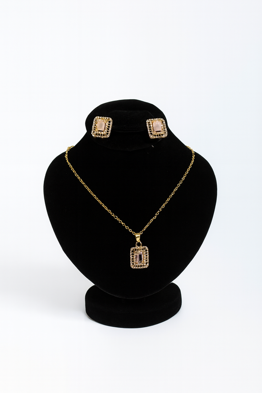 Blush Royale Crystal Set