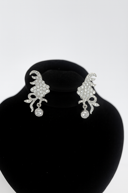 Crystal Bloom Elegance Earrings