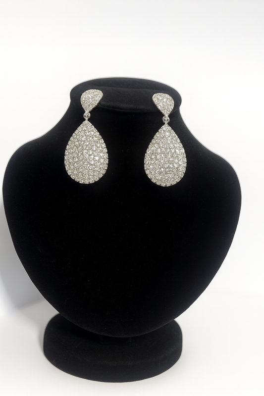 Royal Sparkle Drop Earrings