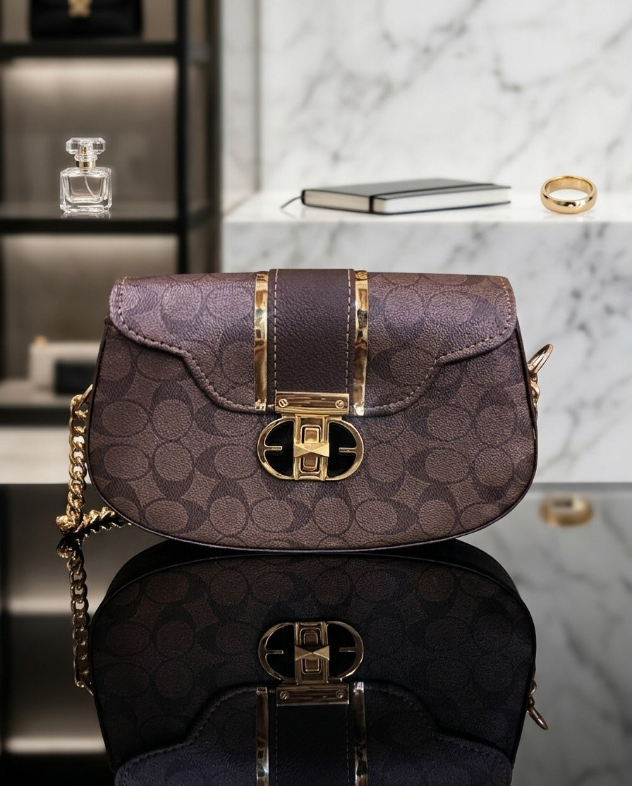 Heritage Monogram Chain Bag